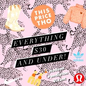 Now live!! Lots of shoes, sweaters, jeans, ski clothes, etc ✌️🌈💕♥️